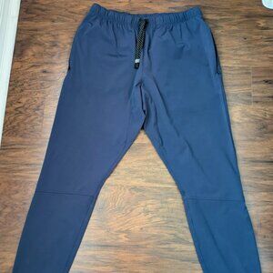 mens Fabletics takeover pant navy blue sz S